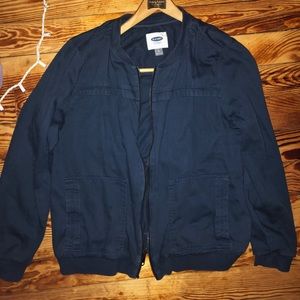 Old Navy Blue Bomber Jacket